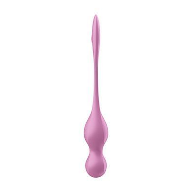 Вагінальні смарт-кульки з вібрацією Satisfyer Love Birds 1 Connect App Pink, 78 г SX0570 фото