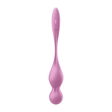 Вагінальні смарт-кульки з вібрацією Satisfyer Love Birds 1 Connect App Pink, 78 г SX0570 фото