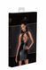 Платье Noir Handmade F241 Short dress with powerwetlook skirt and tulle top, L SX0147 фото 7