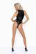 Боді з мокрим ефектом Noir Handmade F294 Powerwetlook bodysuit with front zipper, L SX0197 фото 3