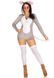 Комбинезон-костюм мышки Leg Avenue Comfy Mouse S, с капюшоном SO9221 фото 3