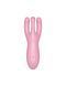 Клиторальный смарт-вибратор Satisfyer Threesome 4 Pink с тремя пальчиками SO6082 фото 2