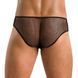 Мужские трусы со шнуровкой Passion 035 SLIP RICHARD L/XL Black, экокожа, сетка SO7576 фото 2