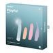 Набор 4-в-1 Satisfyer Playful Four, вибратор и 4 насадки, 12 режимов SX2182 фото 9