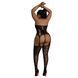 Бодистокинг Moonlight Plus Model 02 XL-XXXL Black, с доступом, имитация пояса для чулок SO8193 фото 2