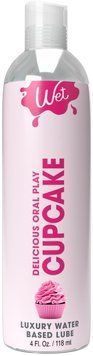 Розпродаж!!! Лубрикант на водній основі Wet Oral Play Cupcake 118 мл (термін 07.11.2025) SO9893-R фото