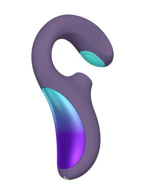 Клиторально-вагинальный звуковой стимулятор LELO Enigma Double Sonic Cyber Purple SX2553 фото