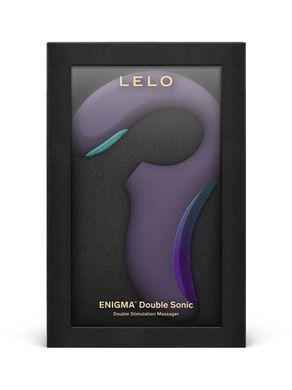 Клиторально-вагинальный звуковой стимулятор LELO Enigma Double Sonic Cyber Purple SX2553 фото