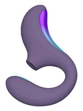 Клиторально-вагинальный звуковой стимулятор LELO Enigma Double Sonic Cyber Purple SX2553 фото