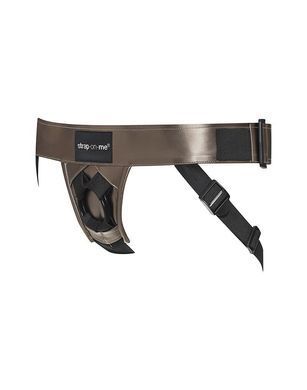 Трусы для страпона Strap-On-Me Leatherette Harness CURIOUS (м'ята упаковка!!!) SO4508-R фото