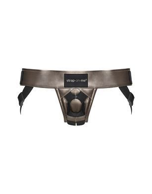 Трусы для страпона Strap-On-Me Leatherette Harness CURIOUS (м'ята упаковка!!!) SO4508-R фото