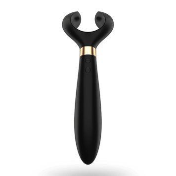 Вибратор для пар Satisfyer Endless Fun Black, 3 независимых мотора, многофункциональный SO3108 фото