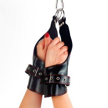 Поручи для подвеса Art of Sex &ndash; Fetish Hand Cuffs For Suspension, натуральная кожа SO5181 фото