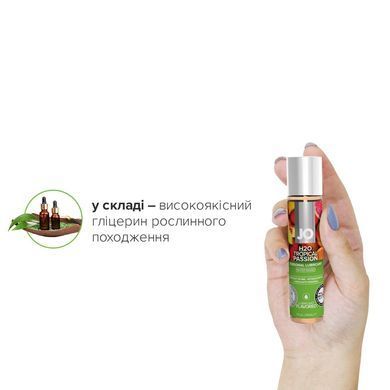 Змазка на водній основі JO H2O &mdash; Tropical Passion (30 мл) без цукру, рослинний гліцерин SO1472 фото