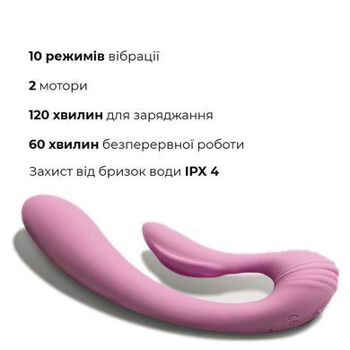 Вибратор Adrien Lastic G-wave (мятая упаковка!!!) AD10891-R фото