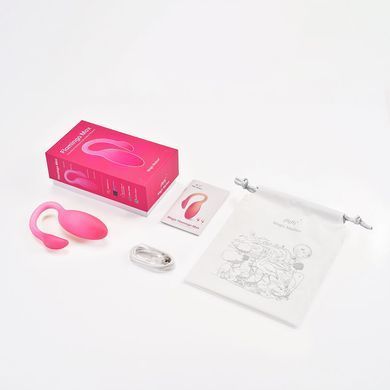 Смарт-віброяйце Magic Motion Flamingo Max Pink 2 в 1: віброяйце та тренажер Кегеля, 10 режимів SX2194 фото