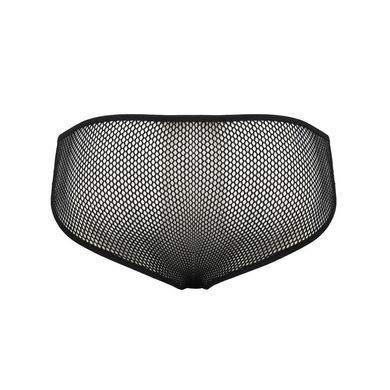 Мужские трусы со шнуровкой Passion 035 SLIP RICHARD S/M Black, экокожа, сетка SO7577 фото