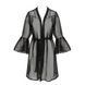 Воздушный пеньюар Passion LOVELIA PEIGNOIR L/XL, black SO4771 фото 5