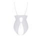 Боди с ажурным декором и открытым шагом Passion URSULA BODY XXL/XXXL, white SO5834 фото 4