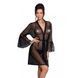Воздушный пеньюар Passion LOVELIA PEIGNOIR L/XL, black SO4771 фото 1