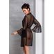 Воздушный пеньюар Passion LOVELIA PEIGNOIR L/XL, black SO4771 фото 4