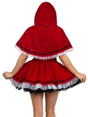 Костюм Красной Шапочки Leg Avenue Flirty Miss Red Top and Skirt XS SX2784 фото