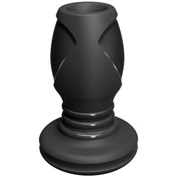Анальний тунель Doc Johnson Platinum Premium Silicone &mdash; The Stretch &mdash; Small &mdash; Black SO4917 фото