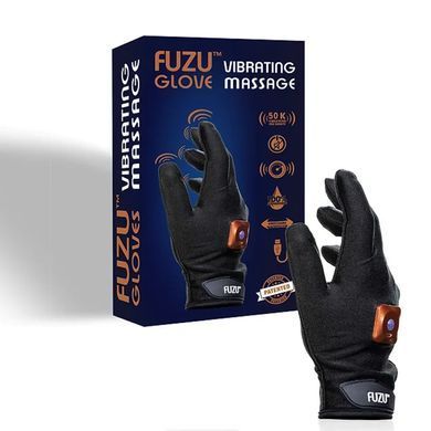 Віброрукавичка (права) FUZU Gloves Vibrating Massage Right Hand, 11 режимів SX2739 фото