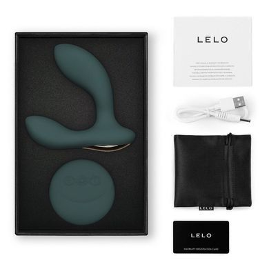 Масажер простати LELO Hugo 2 Remote Green, 2 мотори, дуже потужний, пульт ДК SX0690 фото