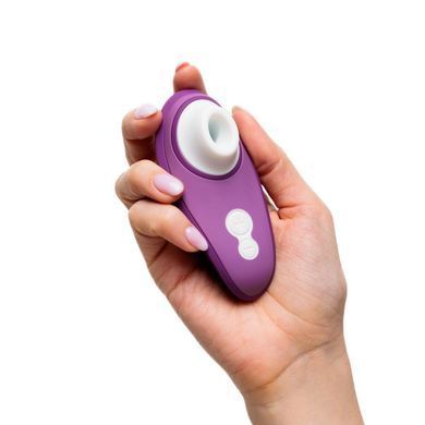 Вакуумный клиторальный стимулятор Womanizer Liberty 2 Purple, 8 режимов, магнитная крышечка SX0523 фото