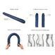 Фаллоимитатор двойной Strap-On-Me DOUBLE DONG REALISTIC DILDO - SNAKY METALLIC COLOR SX1389 фото 2