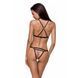 Трусики-стринги из стреп Passion Exclusive KELIS THONG XXL/XXXL, black SO6415 фото 2