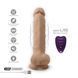 Фаллоимитатор с вибрацией SilexD Vetus Vibro Flesh (MODEL 1 size 8in) + LRS, двухслойный, диам.4,2см SO8213 фото 7