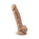 Фаллоимитатор с вибрацией SilexD Vetus Vibro Flesh (MODEL 1 size 8in) + LRS, двухслойный, диам.4,2см SO8213 фото 2