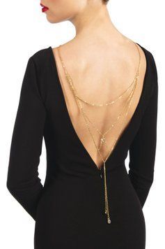 Колье на спину Bijoux Pour Toi - Lise Gold SO4034 фото