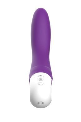 Вібратор точки G Liebe Bend It Rechargeable Purple, 10 режимів, дуже потужний, гнучкий стовбур SX1598 фото