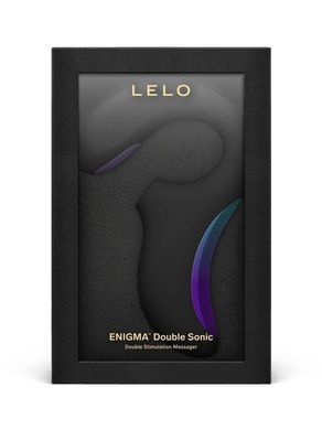 Клиторально-вагинальный звуковой стимулятор LELO Enigma Double Sonic Black SX2554 фото
