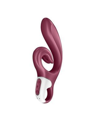 Вибратор-кролик Satisfyer Love Me Red, гибкий, отросток с тройным кончиком SO7778 фото