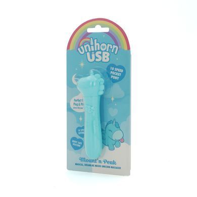 Вибратор-единорожка Unihorn USB Bullet - Mount'n Peak, вибропуля, USB зарядка SX2871 фото