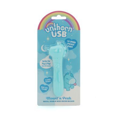 Вибратор-единорожка Unihorn USB Bullet - Mount'n Peak, вибропуля, USB зарядка SX2871 фото