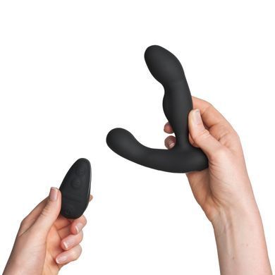 Массажер простаты с вибрацией Bathmate Prostate Pro, 3 мотора, 30 режимов, пульт ДУ SO7502 фото