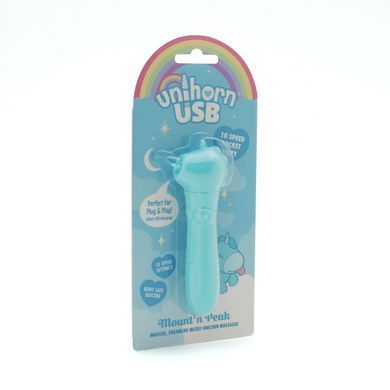 Вибратор-единорожка Unihorn USB Bullet - Mount'n Peak, вибропуля, USB зарядка SX2871 фото