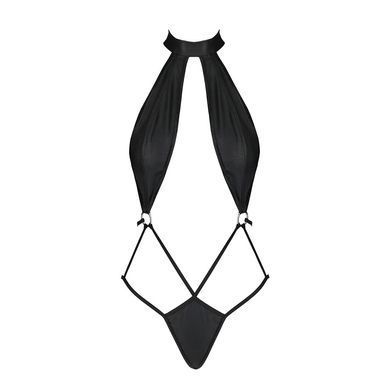 Боди-халтер из экокожи Passion JANNIES BODY L/XL black SO8442 фото