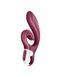 Вибратор-кролик Satisfyer Love Me Red, гибкий, отросток с тройным кончиком SO7778 фото 2
