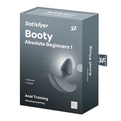 Анальная вибропробка Satisfyer Booty Absolute Beginners 1, для начинающих SX2695 фото