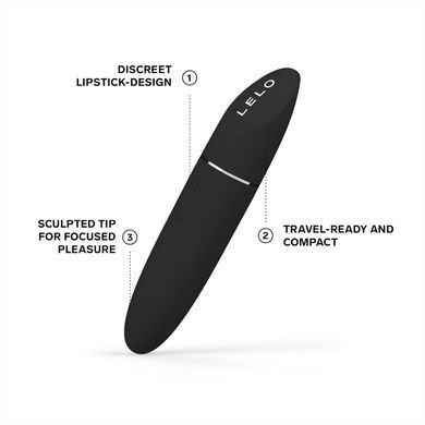 Шикарная вибропуля LELO Mia 3 Black SX2555 фото