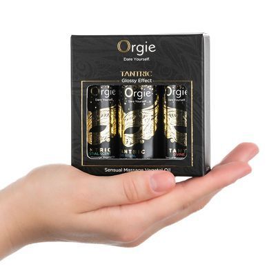 Набор масел для тантрического массажа Orgie &ndash; Tantric Mini Size Collection (3х30 мл), увлажнение SX1556 фото