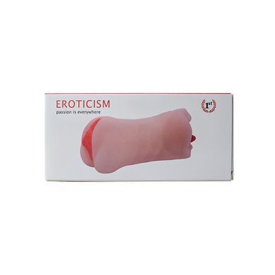 Двухсторонний мастурбатор Men Powerup Eroticism: вагина и ротик SO6231 фото