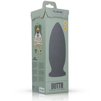 Анальна пробка BUTTR - Yellow Dog Butt Plug SX2198 фото