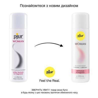 Змазка на силіконовій основі pjur Woman 250 мл, без ароматизаторів та консервантів спеціально для неї PJ11670 фото